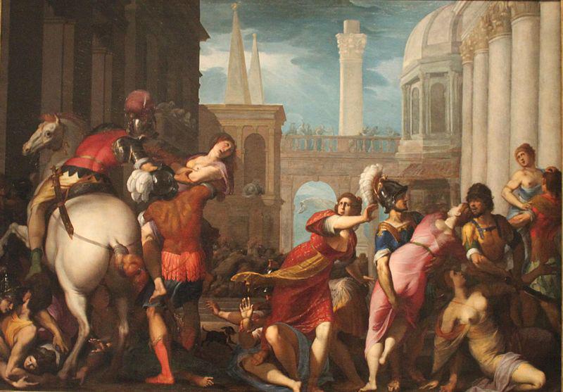 Jacopo Ligozzi Rape of the Sabine Woment